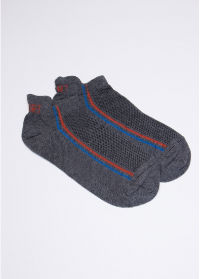 Бавовняні шкарпетки чоловічі MS1M/Sp-002 (MS SPORT-02 MELANGE (MSS-011) calzino)