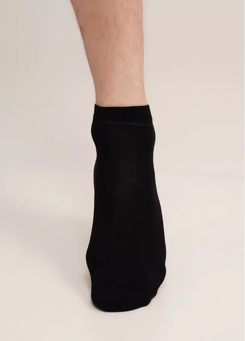 Класичні чоловічі шкарпетки з бамбуку MS2 BAMBOO black (чорний)