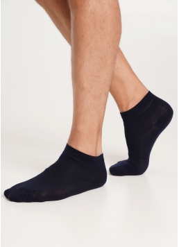 Короткие мужские носки MS2 SOFT CLASSIC dress blue (синий)