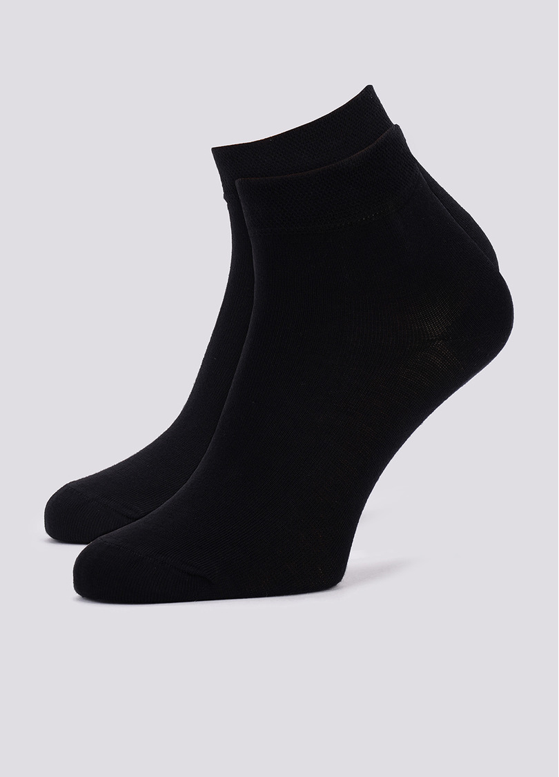 Чоловічі шкарпетки укорочені MS2 SOFT PREMIUM CLASSIC (чорний)