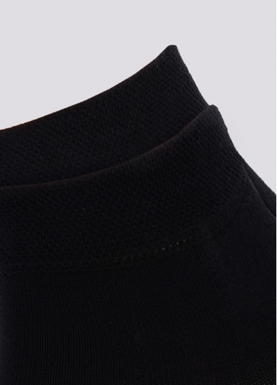 Чоловічі шкарпетки укорочені MS2 SOFT PREMIUM CLASSIC (чорний)