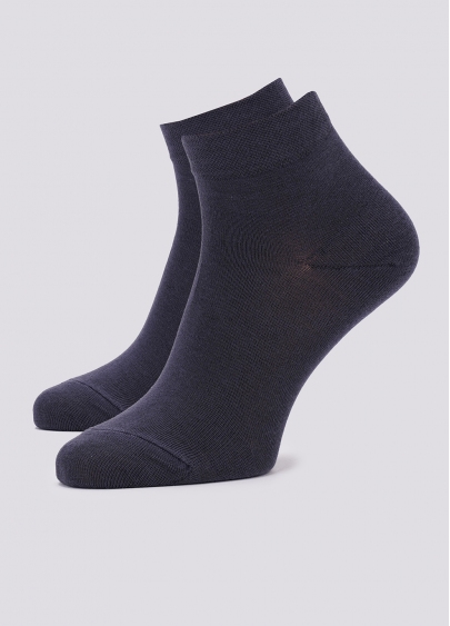 Мужские носки укороченные MS2 SOFT PREMIUM CLASSIC (серый)