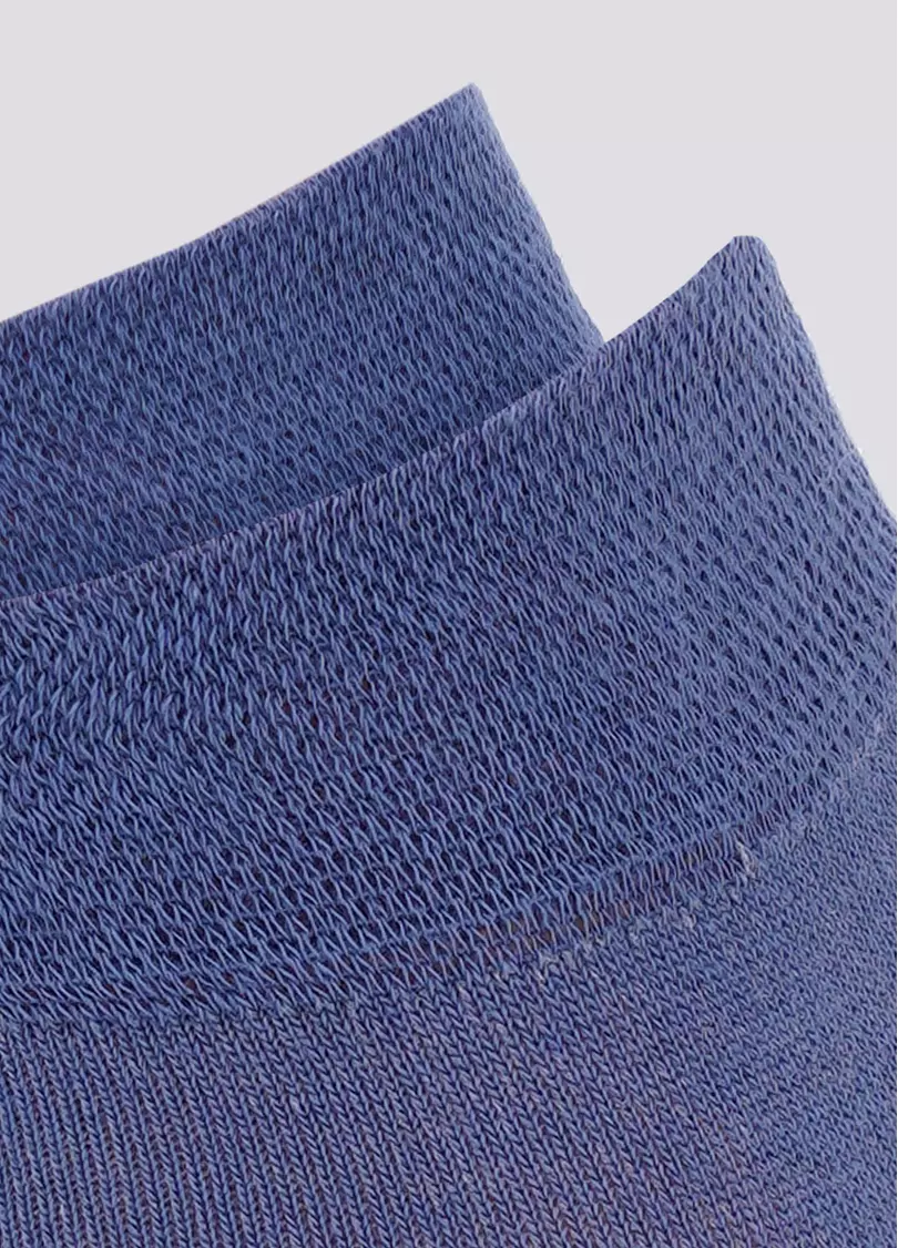 Мужские носки укороченные MS2 SOFT PREMIUM CLASSIC (синий)