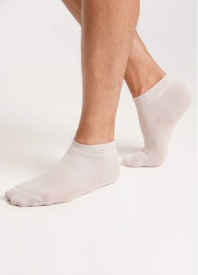 Мужские носки укороченные MS2 SOFT PREMIUM CLASSIC (бежевый)