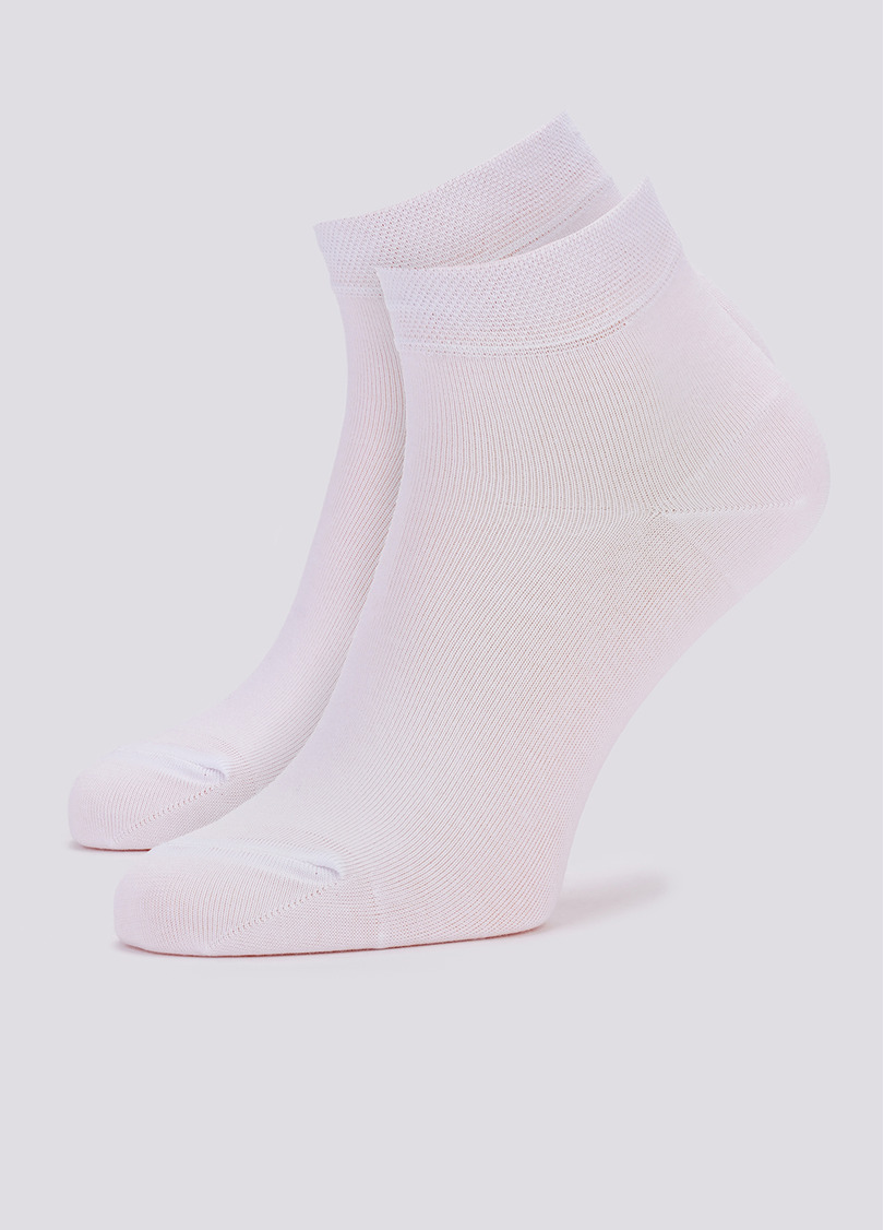 Мужские носки укороченные MS2 SOFT PREMIUM CLASSIC (белый)