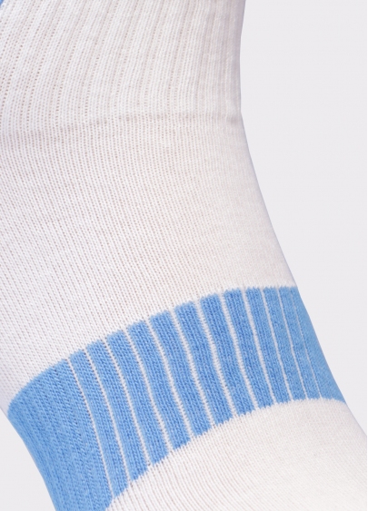 Чоловічі короткі шкарпетки MS2C/Sp-002 (MSM SPORT-02 calzino) (блакитний)