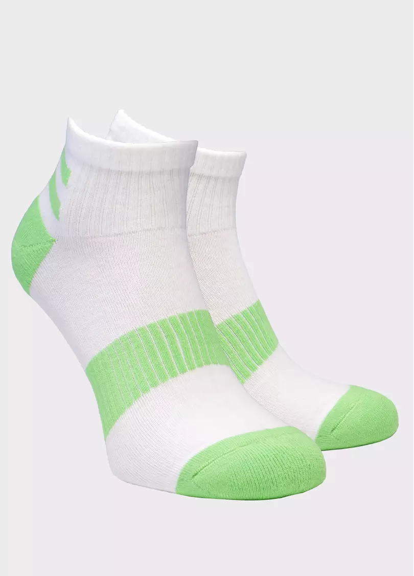 Мужские короткие носки MS2C/Sp-002 (MSM SPORT-02 calzino) (зеленый)