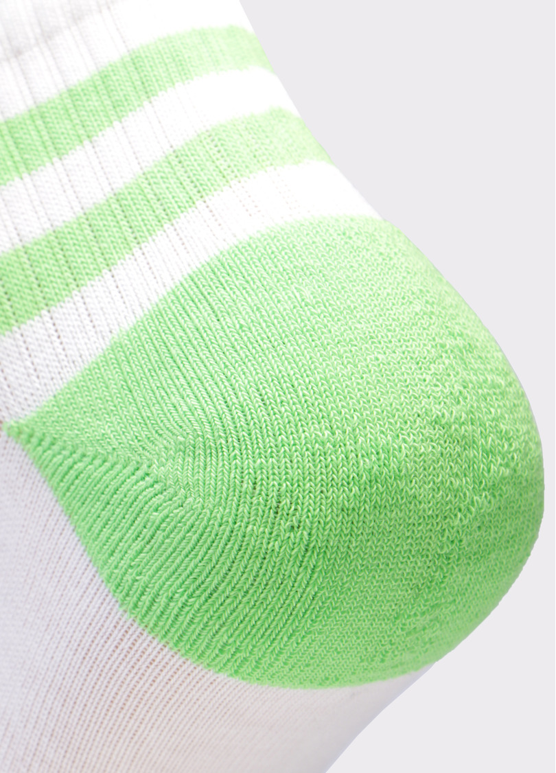 Мужские короткие носки MS2C/Sp-002 (MSM SPORT-02 calzino) (зеленый)