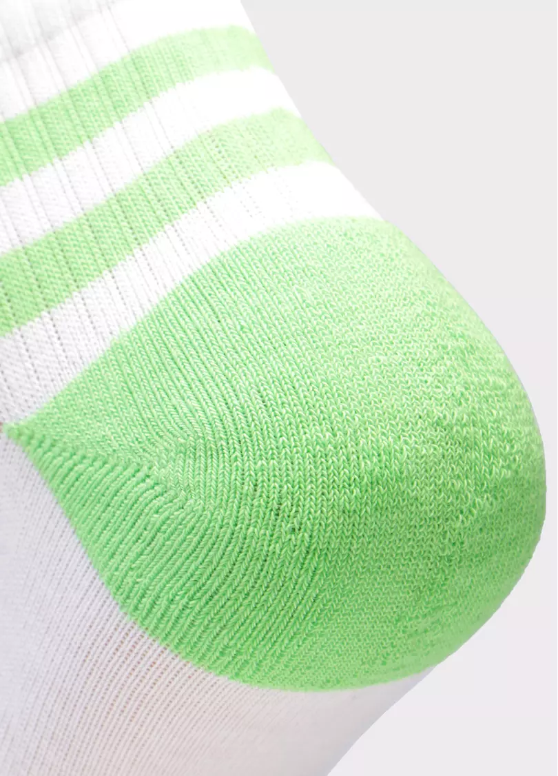 Мужские короткие носки MS2C/Sp-002 (MSM SPORT-02 calzino) (зеленый)