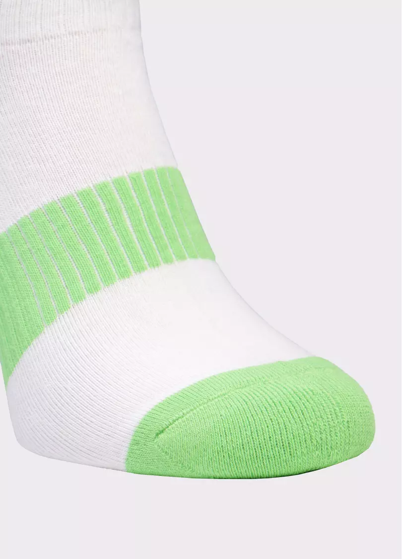 Мужские короткие носки MS2C/Sp-002 (MSM SPORT-02 calzino) (зеленый)