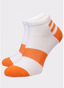 Мужские короткие носки MS2C/Sp-002 (MSM SPORT-02 calzino) (оранжевый)