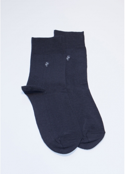 Стильні чоловічі шкарпетки MS3 FASHION 040 iron (сірий)