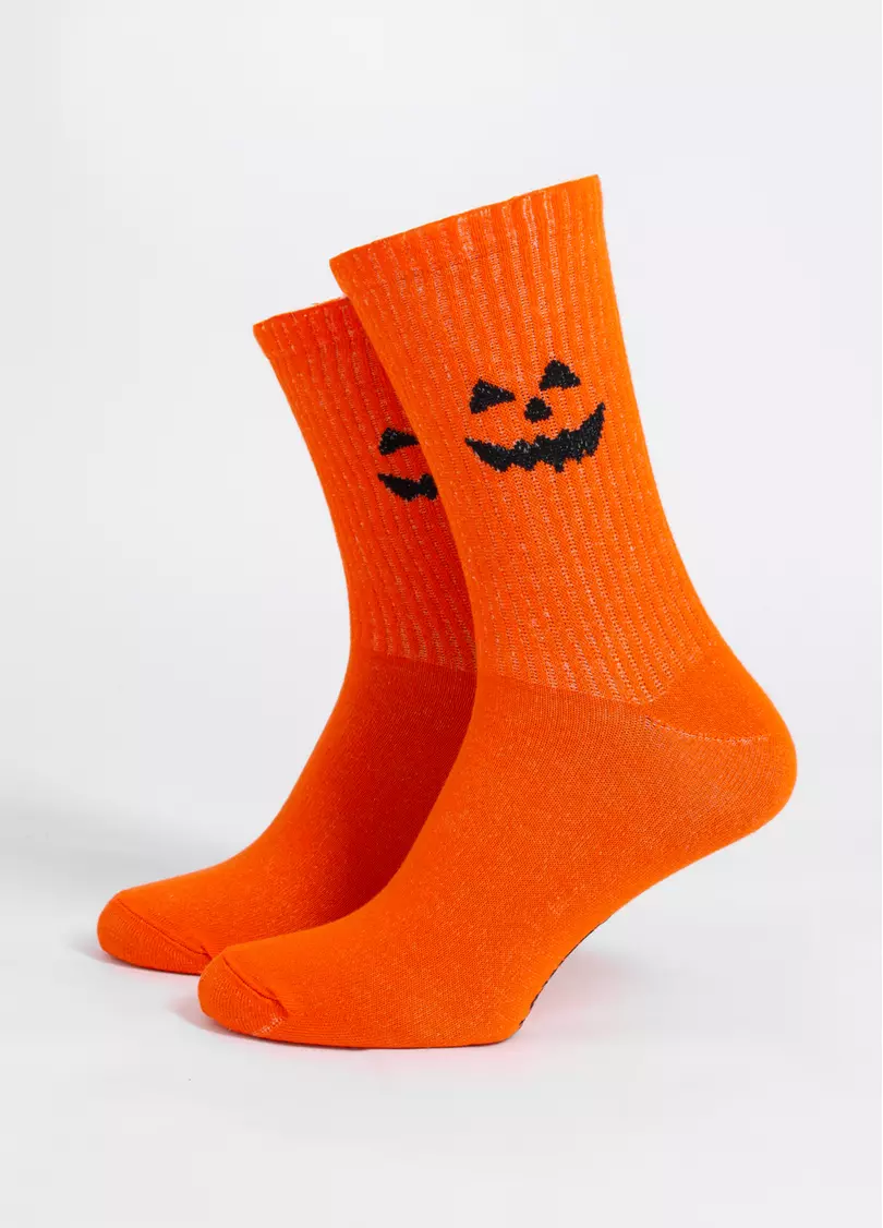 Мужские носки Хэллоуин MS3 HALLOWEEN STRONG 2501 orange (оранжевый)