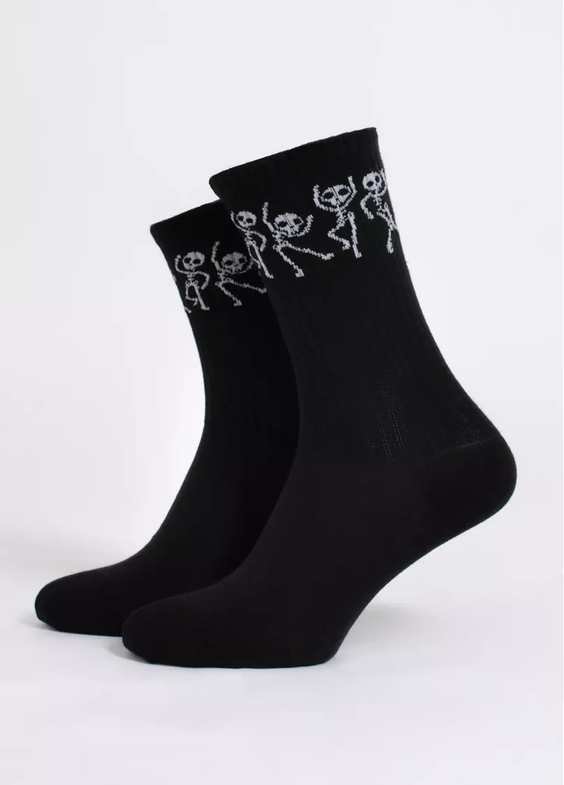 Чоловічі шкарпетки Хелловін MS3 HALLOWEEN STRONG 2502 black (чорний)