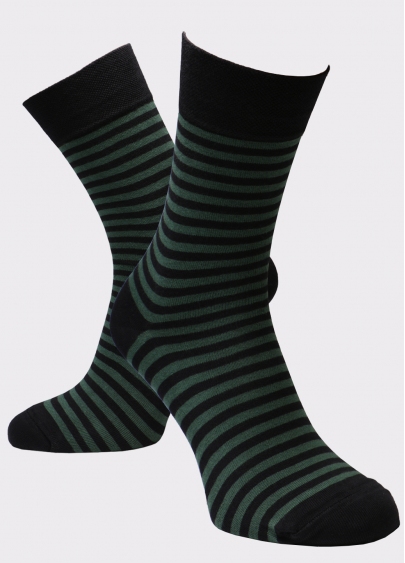 Чоловічі високі шкарпетки з малюнком MS3 SOFT FASHION 051 (пак х2)