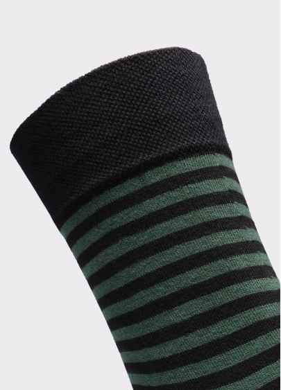 Мужские высокие носки с рисунком MS3 SOFT FASHION 051 (пак х2)