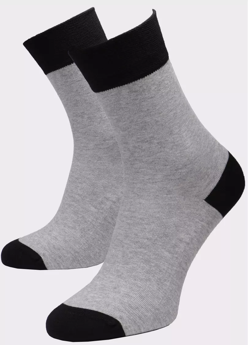 Чоловічі високі шкарпетки MS3 SOFT FASHION 054 (пак х2)