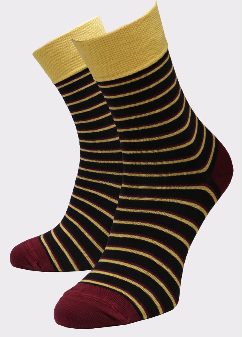 Мужские высокие носки с рисунком MS3 SOFT FASHION 056 (пак х2)