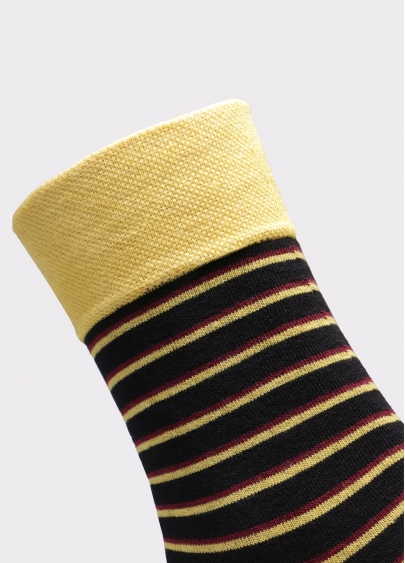 Мужские высокие носки с рисунком MS3 SOFT FASHION 056 (пак х2)