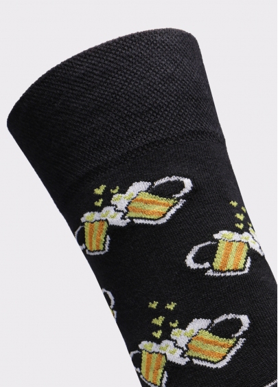 Чоловічі високі шкарпетки MS3 SOFT FASHION 057 (пак х2)