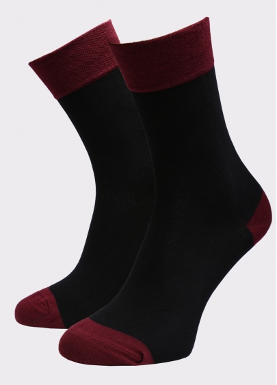 Чоловічі високі шкарпетки MS3 SOFT FASHION 059 (пак х2)