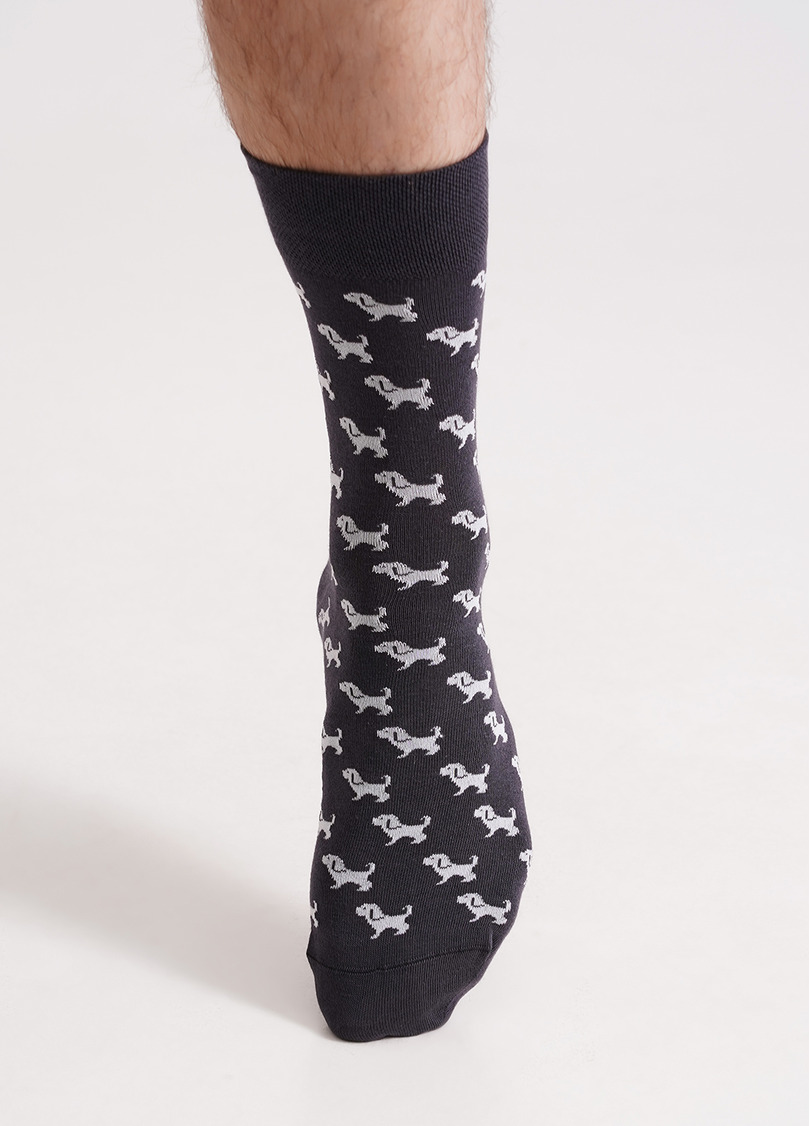 Мужские носки с собаками MS3 SOFT FASHION ASSORTED
