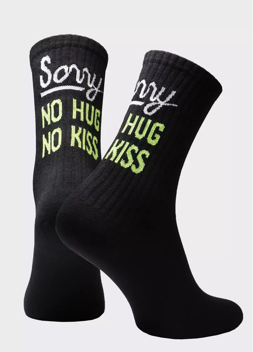 Мужские носки с надписью MS3 SOFT NEON 003