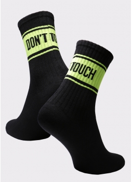 Чоловічі шкарпетки з написом MS3 SOFT NEON 004