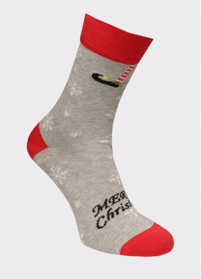 Новорічні чоловічі шкарпетки MS3 SOFT NEW YEAR 20-06