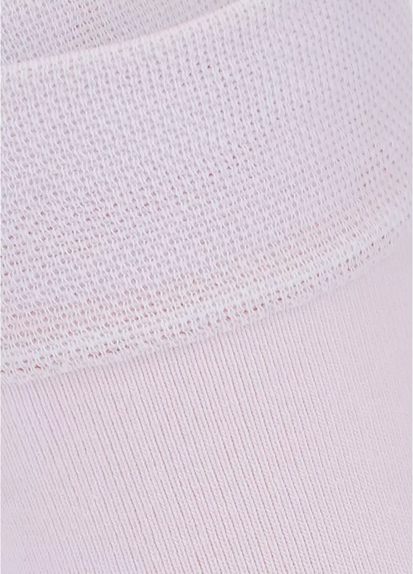 Однотонные мужские носки из хлопка высокие MS3 SOFT PREMIUM CLASSIC (белый)