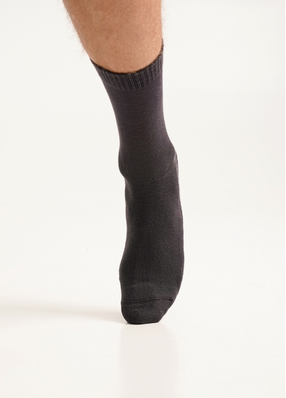 Мужские теплые носки MS3 TERRY CLASSIC 003 iron (серый)