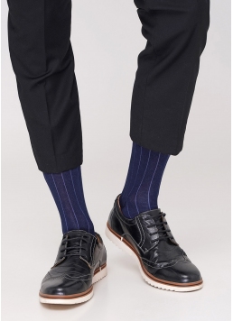 Чоловічі шкарпетки MS3C-038 navy (синій)