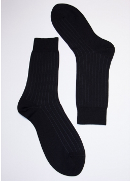 Бавовняні шкарпетки чоловічі MS3C/Sl-102 black (чорний)