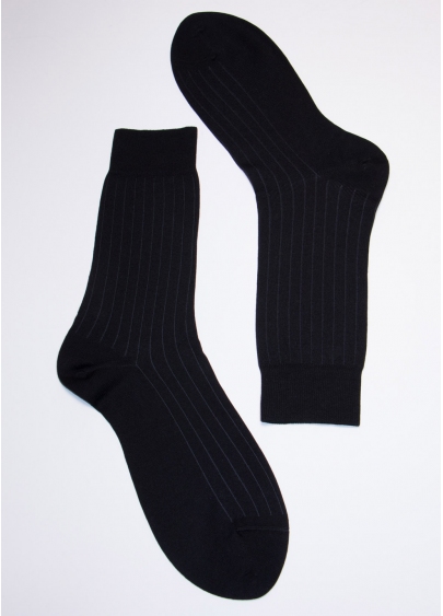 Хлопковые носки мужские MS3C/Sl-102 black (черный)