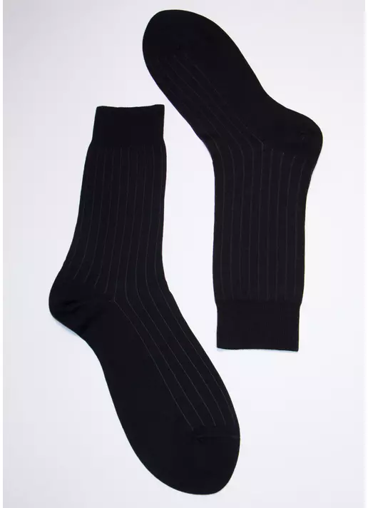 Бавовняні шкарпетки чоловічі MS3C/Sl-102 black (чорний) Бавовняні шкарпетки чоловічі MS3C/Sl-102 black (чорний)