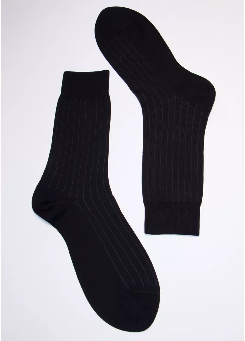 Бавовняні шкарпетки чоловічі MS3C/Sl-102 black (чорний)