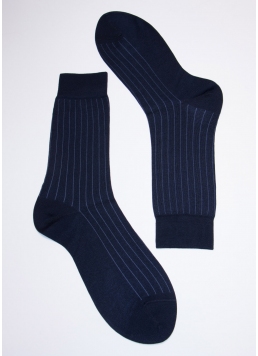 Бавовняні шкарпетки чоловічі MS3C/Sl-102 dark blue (синій)