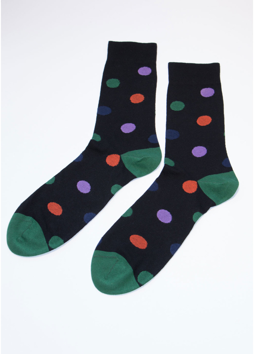 Прикольные мужские носки MS3C/Sl-405 black (черный)