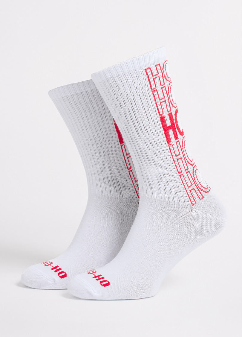 Мужские носки новогодние MS3 NEW YEAR STRONG 2601 white (белый)