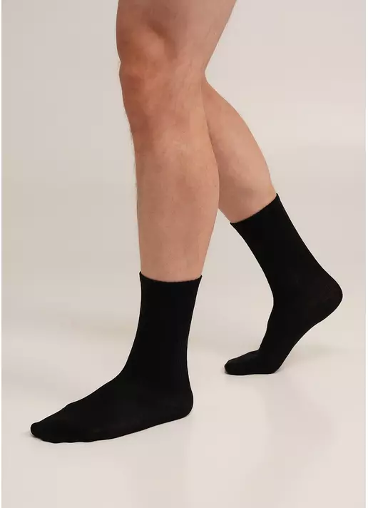 Мужские носки MS4 STRONG black (черный)