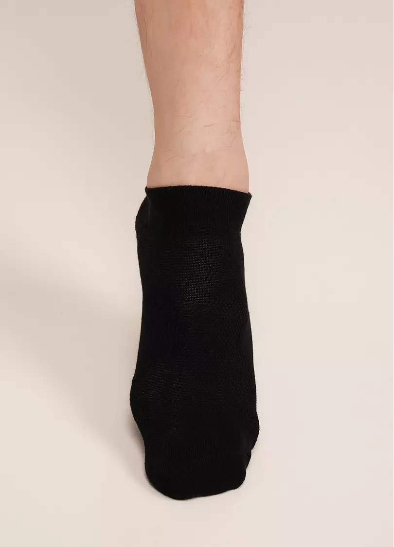 Трекинговые носки низкие унисекс US1 SHORT TREKKING black (черный)