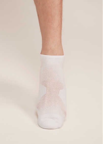 Трекинговые носки низкие унисекс US1 SHORT TREKKING white (белый)