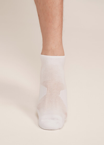 Трекинговые носки низкие унисекс US1 SHORT TREKKING white (белый)