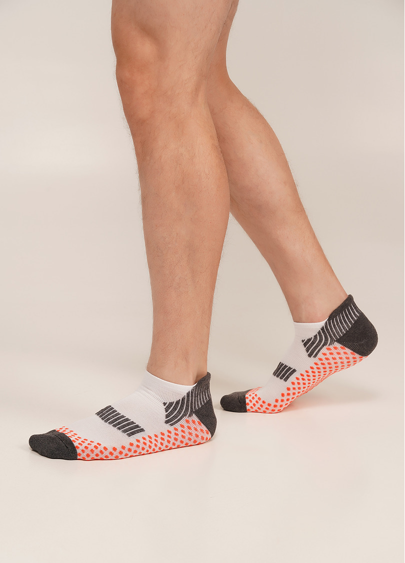 Трекінгові шкарпетки для спорту короткі унісекс US1 SPORT TREKKING white (білий)