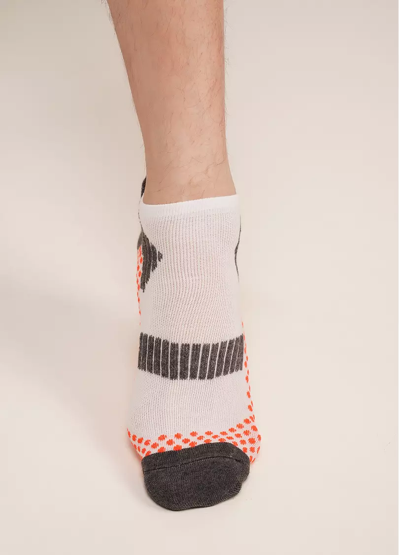 Трекінгові шкарпетки для спорту короткі унісекс US1 SPORT TREKKING white (білий)