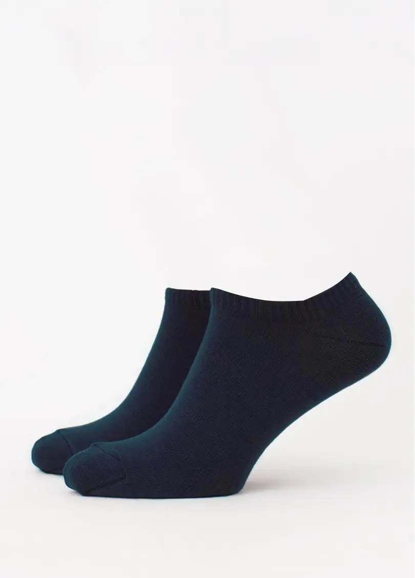 Чоловічі шкарпетки короткі MS1 SOFT PREMIUM CLASSIC navy (синій)