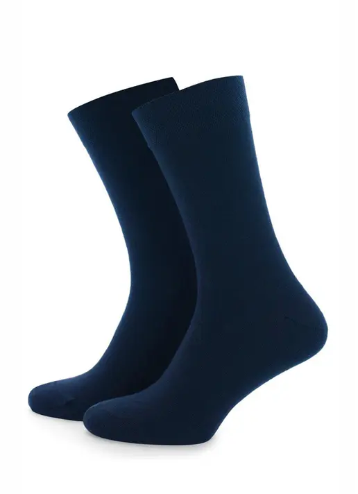 Класичні шкарпетки для чоловіків MS3 SOFT PREMIUM CLASSIC [MS3C / Sl-cl] navy (синій)