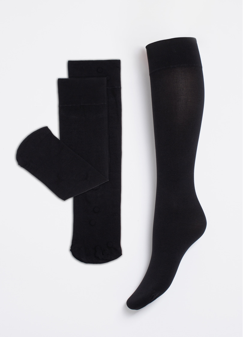 Гольфи COMFORT KNEE-HIGHS 60 GAMB nero (чорний)