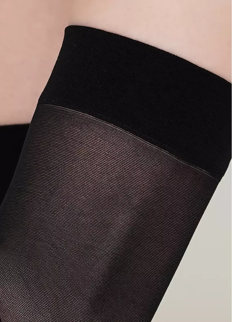 Женские носки с хлопковыми подследниками FOOTIES STYLE SOCKS 20 nero (черный)