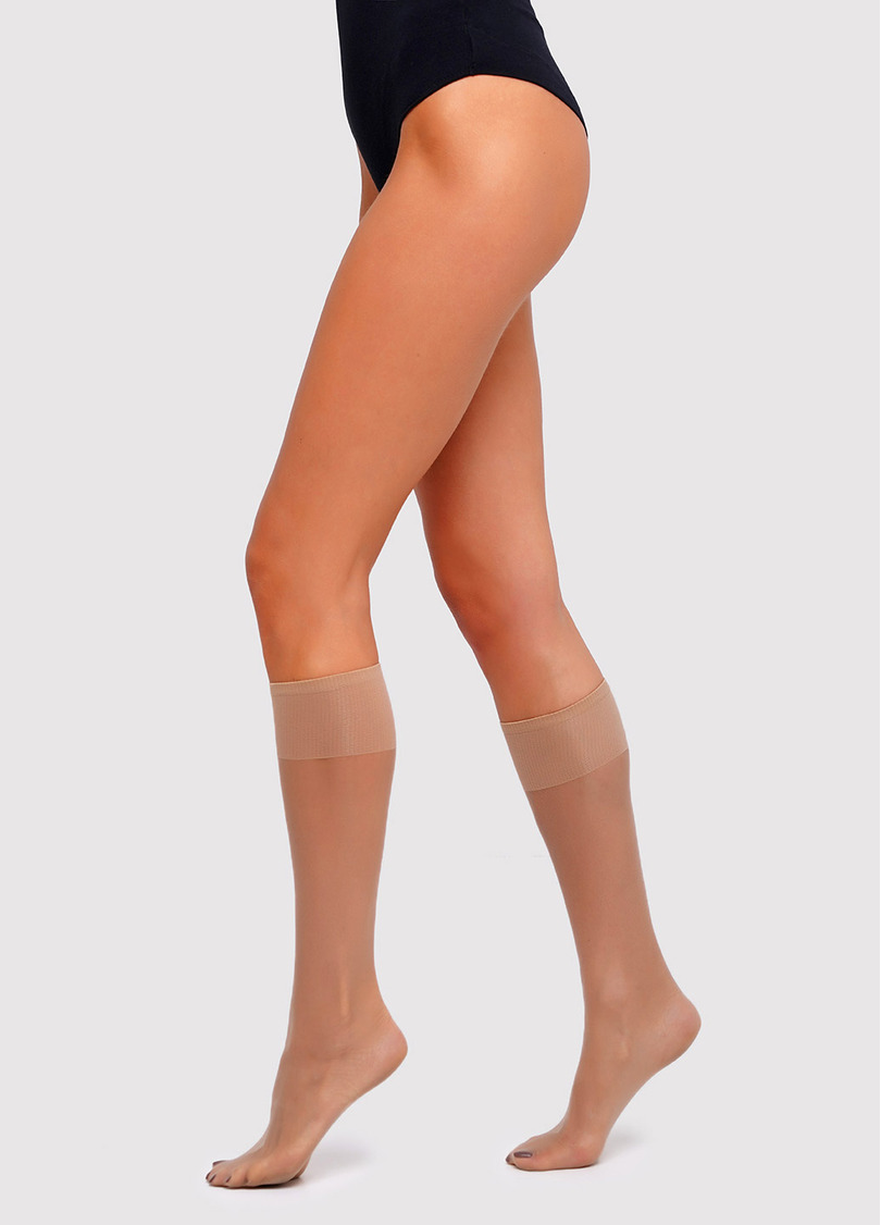 Капронові гольфи комплект з 2 пар MAREA 20 gambaletto daino (бежевий)